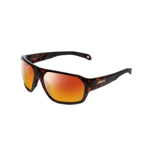 Smith Deckboss Unisex Polarized Sunglasses in Tortoise Brown Gold 63mm 4 Options Red Mirror Polar by Smith Optics