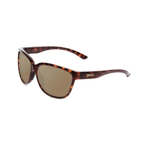 Smith Monterey Women Polarized Bi-focal Sunglasses 41 Options Tortoise Gold 58mm Brown by Smith Optics