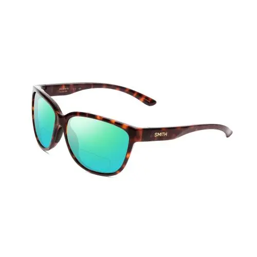 Smith Monterey Women Polarized Bi-focal Sunglasses 41 Options Tortoise Gold 58mm Green Mirror by Smith Optics