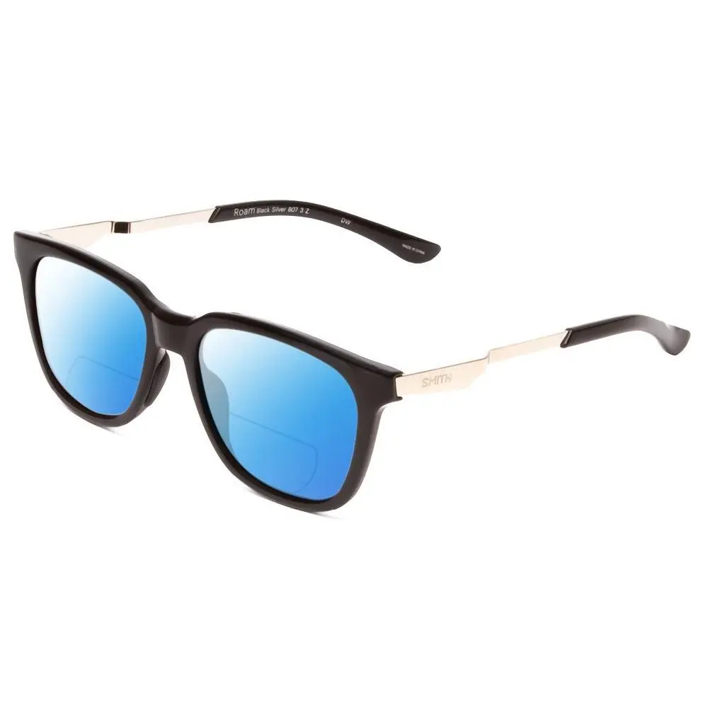 Smith Roam Classic Polarized Bi-focal Sunglass Gloss Black Silver 53mm 41 Option by Smith Optics