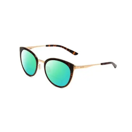 Smith Somerset Women Polarized Bi-focal Sunglasses Tortoise Rose 53mm 41 Options Green Mirror by Smith Optics