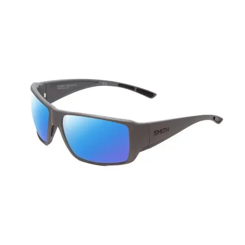 Smith Guides Choice Unisex Polarized Sunglasses 4 Options Matte Cement Grey 63mm by Smith Optics