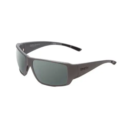Smith Guides Choice Unisex Polarized Sunglasses 4 Options Matte Cement Grey 63mm Smoke Grey Polar by Smith Optics