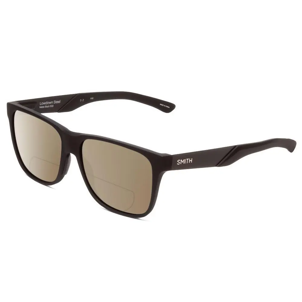 Smith Lowdown Steel Classic Polarized Bi-focal Sunglasses Black 56 mm 41 Options Brown by Smith Optics