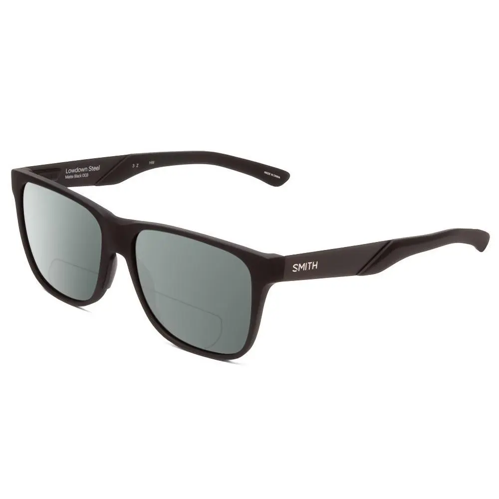 Smith Lowdown Steel Classic Polarized Bi-focal Sunglasses Black 56 mm 41 Options Grey by Smith Optics