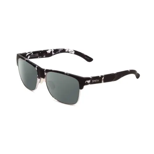 Smith Lowdown Split Unisex Polarized Sunglasses in Black Tortoise 56mm 4 Options Smoke Grey Polar by Smith Optics