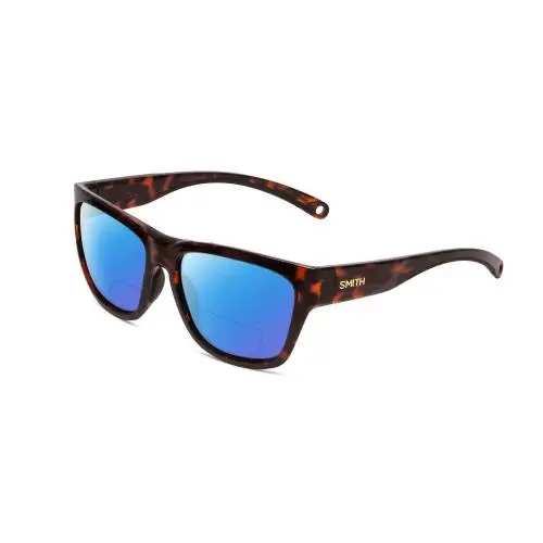 Smith Joya Lady Polarized Bi-focal Sunglasses in Tortoise Brown 56 mm 41 Options Blue Mirror by Smith Optics