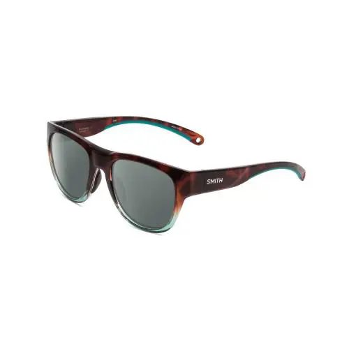 Smith Rockaway Women Cateye Polarized Sunglasses in Tortoise Brown 52mm 4 Option - Frame: Multicolor, Lens: Smoke Grey Polar