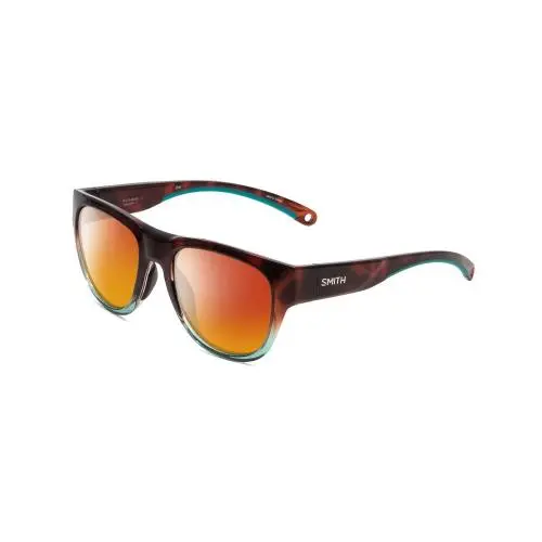 Smith Rockaway Women Cateye Polarized Sunglasses in Tortoise Brown 52mm 4 Option Red Mirror Polar by Smith Optics