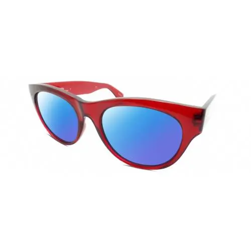 Sophisticate Womens Polarized Sunglasses Crystal Red 54mm 4 Options Blue Mirror Polar by Smith Optics
