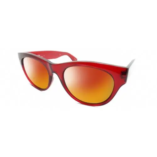 Sophisticate Womens Polarized Sunglasses Crystal Red 54mm 4 Options Red Mirror Polar by Smith Optics