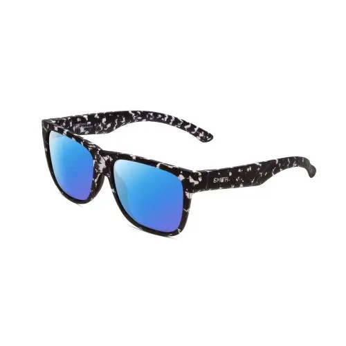 Smith Optic Lowdown 2 Unisex Classic Polarized Sunglasses Tortoise 55mm 4 Option Blue Mirror Polar by Smith Optics