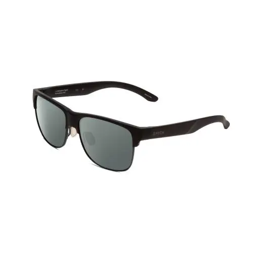 Smith Lowdown Split Unisex Classic Polarized Sunglasses in Black 56 mm 4 Options - Frame: Multicolor, Lens: Smoke Grey Polar