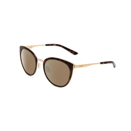 Smith Somerset Women Polarized Bi-focal Sunglasses Tortoise Gold 53mm 41 Options Brown by Smith Optics