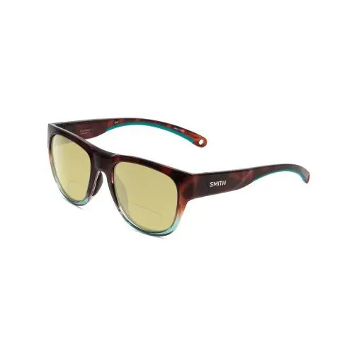 Smith Optic Rockaway Women Polarized Bi-focal Sunglasses Tortoise 52mm 41 Option Yellow by Smith Optics
