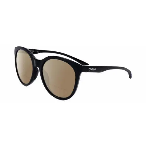 Bayside-807 Women Polarized Bifocal Sunglasses Black 54mm 41 Option Brown by Smith Optics