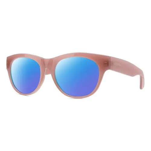 Sophisticate-F45 Womens Polarized Sunglasses in Purple Crystal 54mm Blue Mirror Polar by Smith Optics