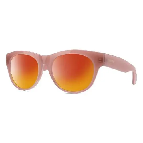 Sophisticate-F45 Womens Polarized Sunglasses in Purple Crystal 54mm Red Mirror Polar by Smith Optics