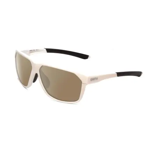 Smith Leadout Pivlock Unisex Square Polarized Sunglasses in White 63mm 4 Options Amber Brown Polar by Smith Optics