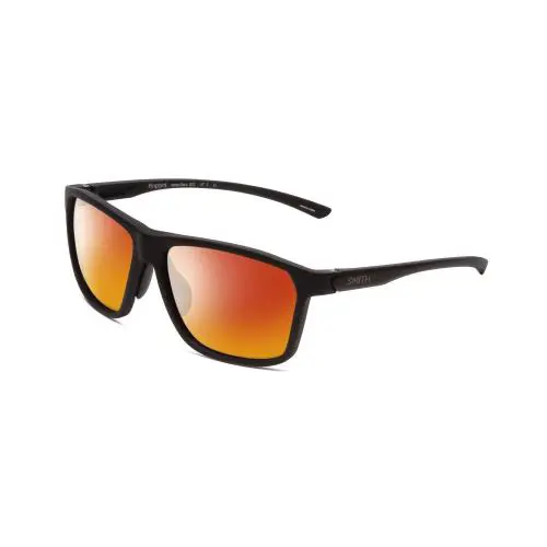 Smith Pinpoint Unisex Polarized Sunglasses in Matte Black 59mm Choose Lens Color Red Mirror Polar by Smith Optics