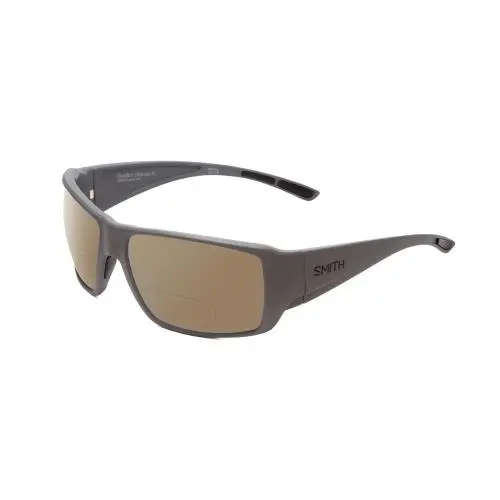 Smith Guides Choice Unisex Polarized Bi-focal Sunglasses 41 Options in Grey 63mm Brown by Smith Optics