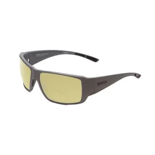 Smith Guides Choice Unisex Polarized Bi-focal Sunglasses 41 Options in Grey 63mm Yellow by Smith Optics