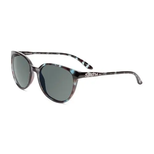 Smith Cheetah Ladies Polarized Sunglass 4 Option Cateye Sky Tortoise Marble 54mm Smoke Grey Polar by Smith Optics