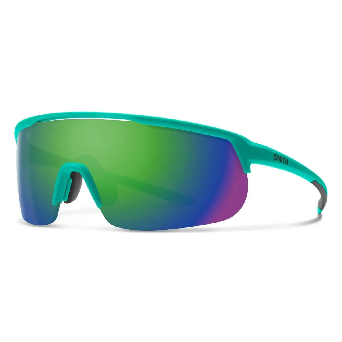 Smith Optics Trackstand Sport Sunglasses Chromapop Matte Jade/green Mirror Matte Jade