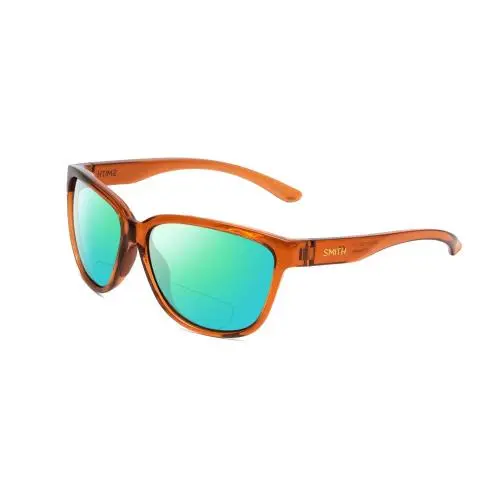 Smith Monterey Lady Cateye Polarized Bi-focal Sunglasses Tobacco 58mm 41 Options Green Mirror by Smith Optics