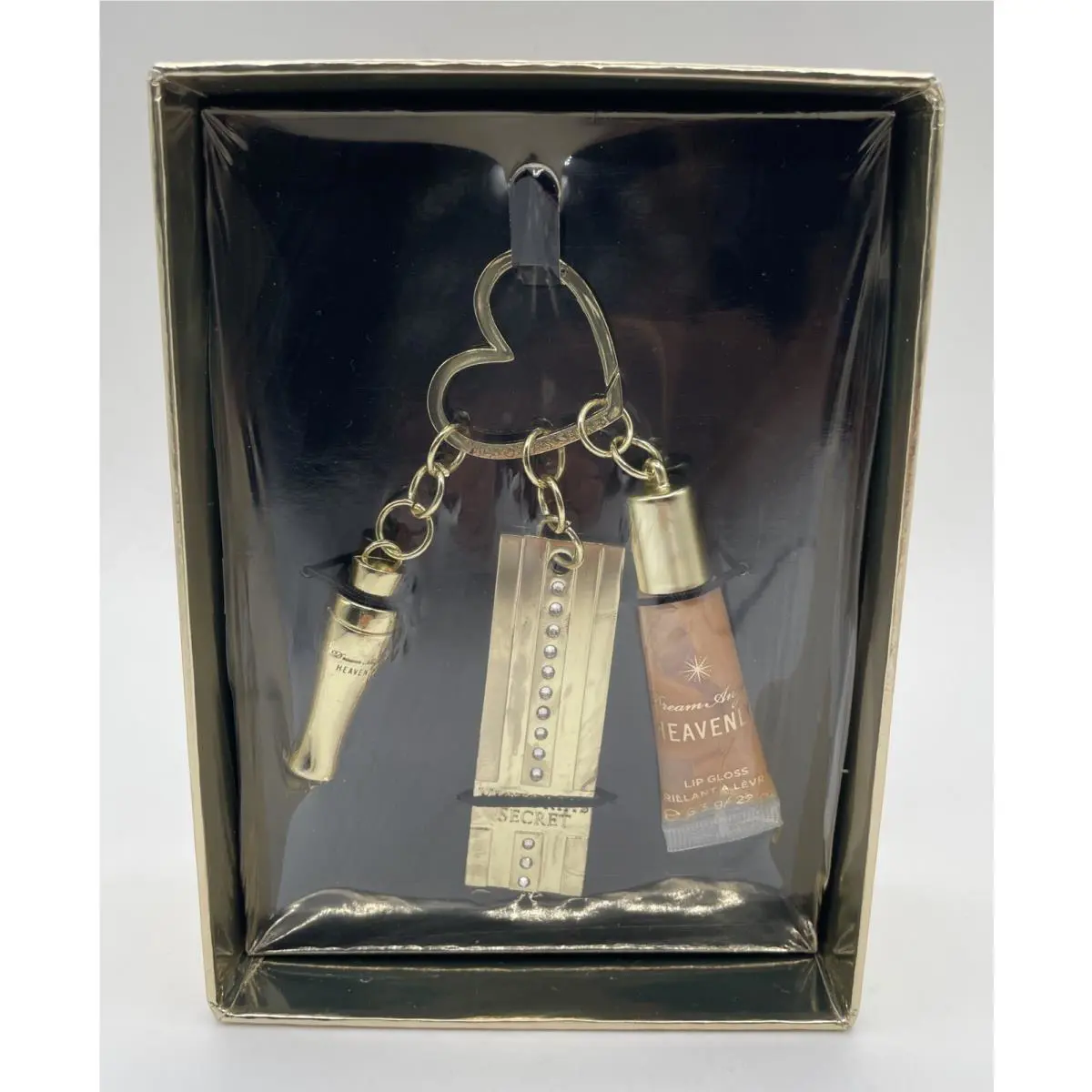 Victoria Secret Dream Angels “heavenly” Scent Gloss Go Keychain Htf Rare by Victoria's Secret