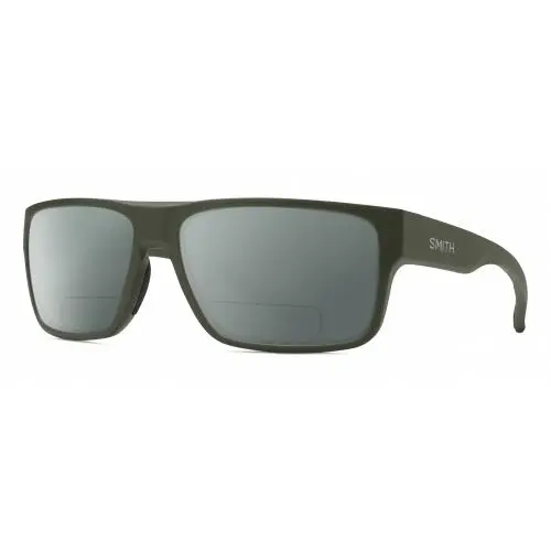 Soundtrack Unisex Polarized Bi-focal Sunglasses in Moss Green 61 mm Grey by Smith Optics