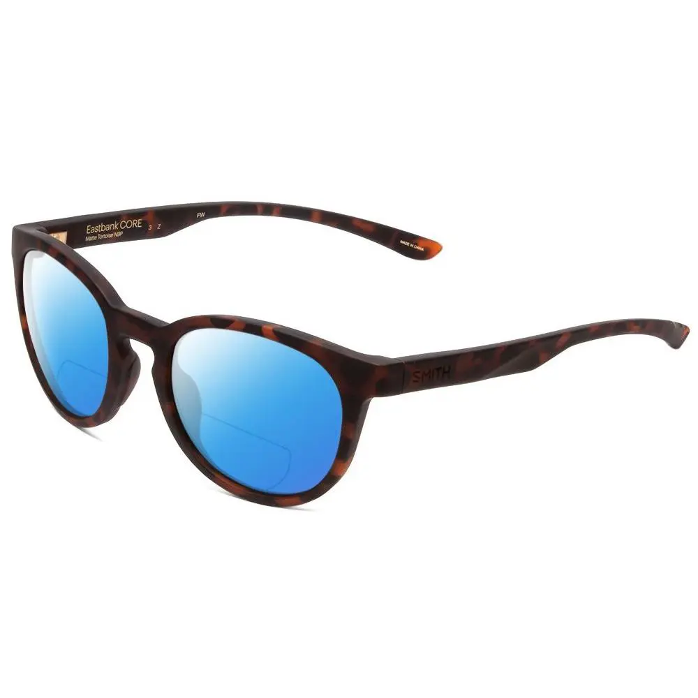 Smith Eastbank Polarized Bi-focal Sunglasses Matte Tortoise 52mm 41 Lens Options Blue Mirror