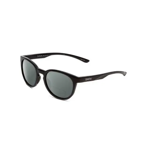 Smith Eastbank Unisex Round Polarized Bi-focal Black Sunglasses 52 mm 41 Options Grey by Smith Optics