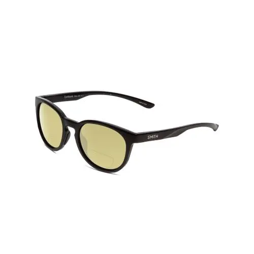 Smith Eastbank Unisex Round Polarized Bi-focal Black Sunglasses 52 mm 41 Options Yellow by Smith Optics