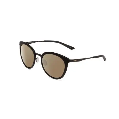 Smith Somerset Women Polarized Cateye Sunglasses in Black 53mm Choose Lens Color Amber Brown Polar by Smith Optics