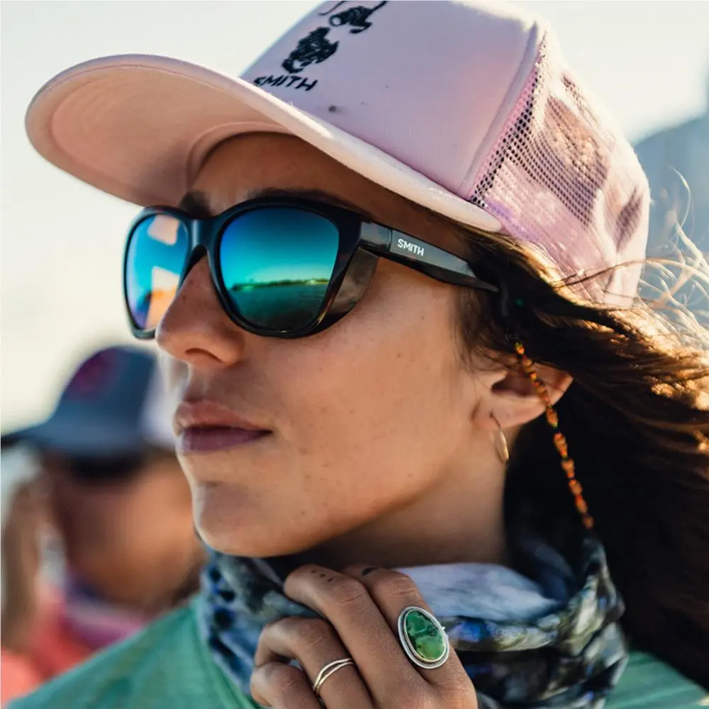 Smith Optics sunglasses - Smith Shoal Polarized - Shoal Polarized - Frame: SkyTortoise, Lens: BlueMirror