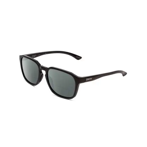 Smith Contour Unisex Square Polarized Bi-focal Sunglasses Black 56 mm 41 Options Grey by Smith Optics