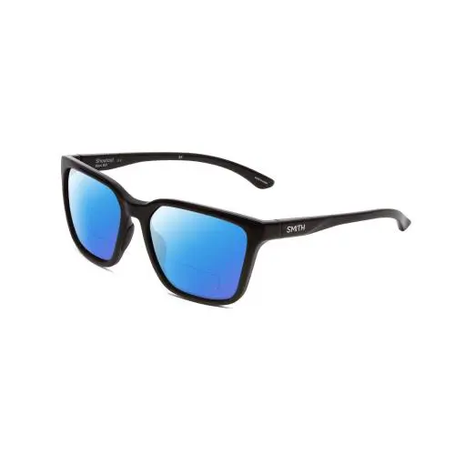 Smith Shoutout Unisex Retro Polarized Bi-focal Black Sunglasses 57 mm 41 Options - Frame: Multicolor, Lens: Blue Mirror
