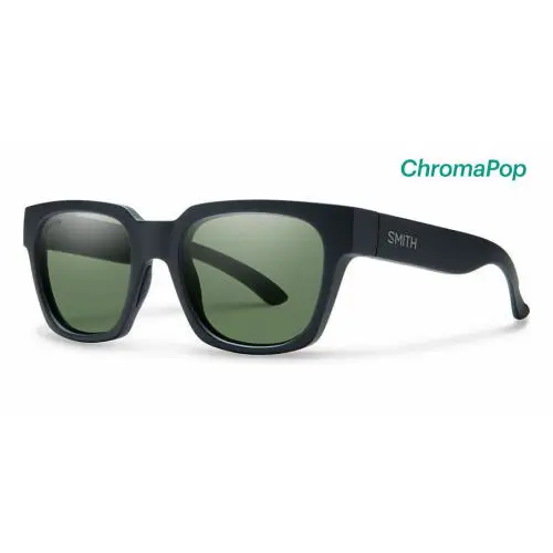 Comstock Sunglasses - Chromapop Polarized MatteBlack/GrayGreenCPPolar by Smith Optics