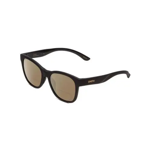 Smith Caper Women Cateye Polarized Bi-focal Sunglasses in Black 53 mm 41 Options Brown by Smith Optics