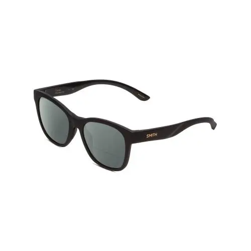 Smith Caper Women Cateye Polarized Bi-focal Sunglasses in Black 53 mm 41 Options Grey by Smith Optics