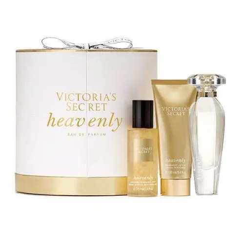 Victoria`s Secret Heavenly Signature Perfume Shimmer Lotion Mist Gift Set by Victoria's Secret