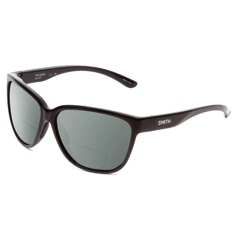 Smith Monterey Ladies Cateye Polarized Bi-focal Sunglasses Black 58mm 41 Options Grey by Smith Optics