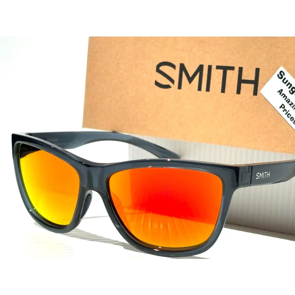 Smith Optics Eclipse Crystal Mediterranean Blue Chromapop Red Lens Sunglass Oxz