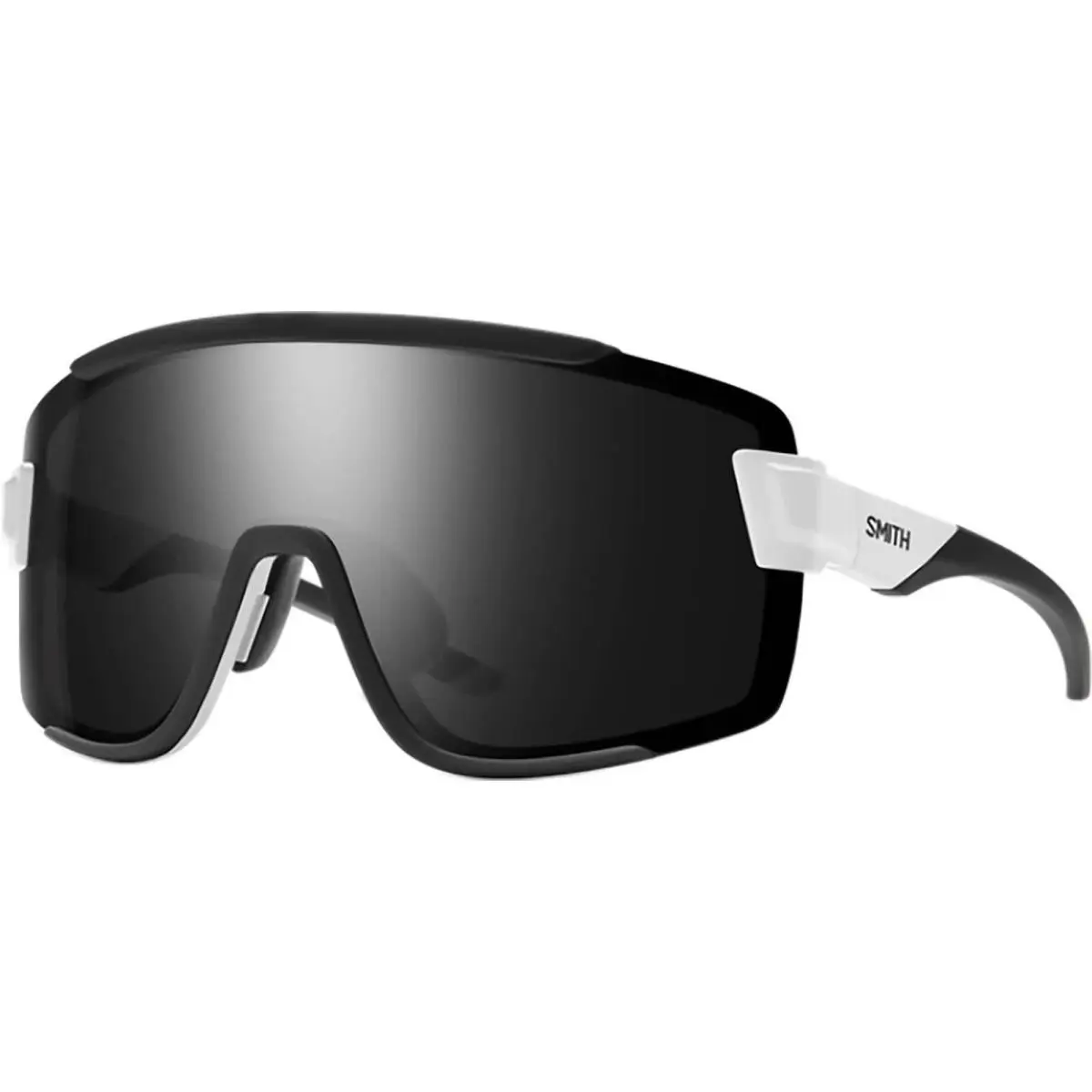 Smith Optics Adult Wildcat Chromapop Matte White/black One Size Sunglasses - Frame: White, Lens: Black