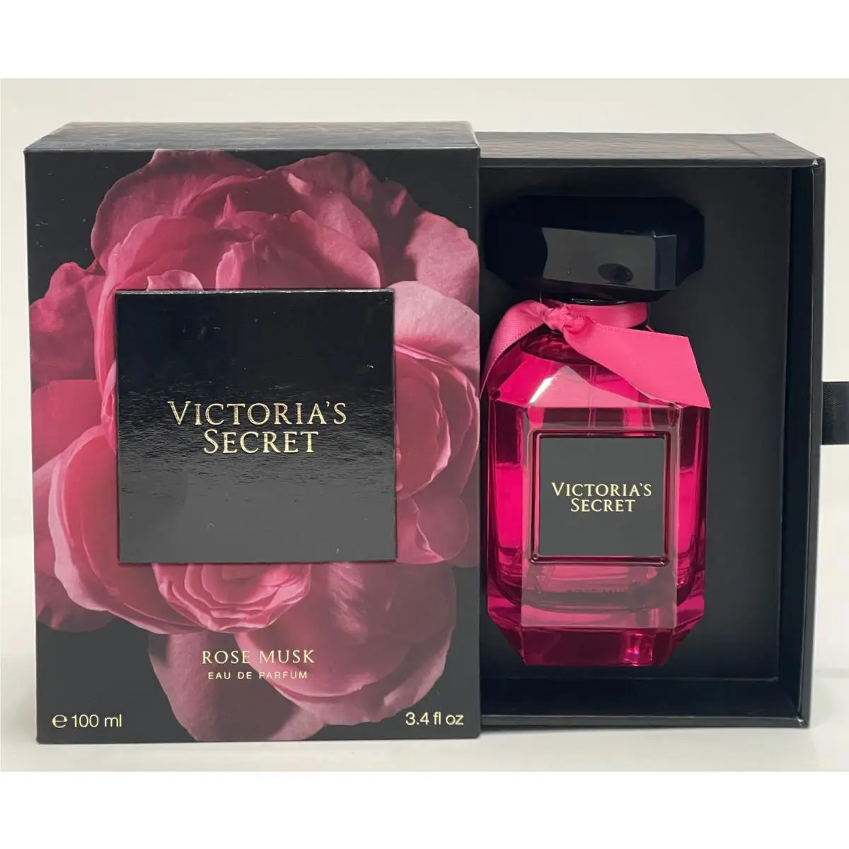 Victoria`s Secret Rose Musk Eau De Parfum 3.4 fl oz / 100ml Spray