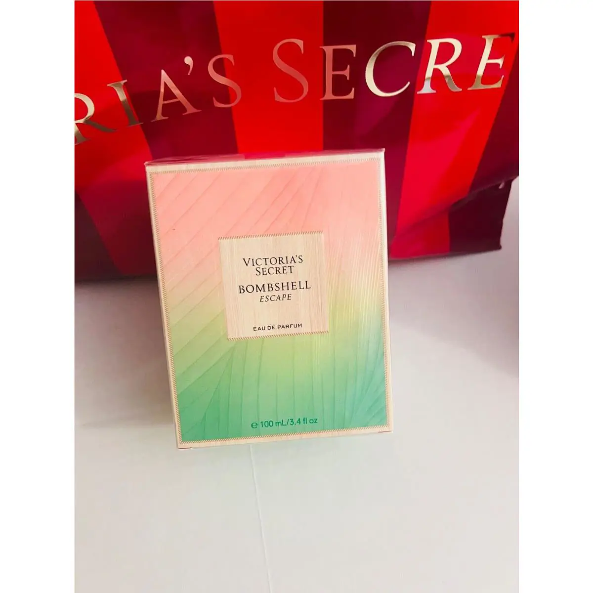 Victoria`s Secret Bombshell Escape Eau DE Parfum 3.4 Fl OZ Limited Edition by Victoria's Secret