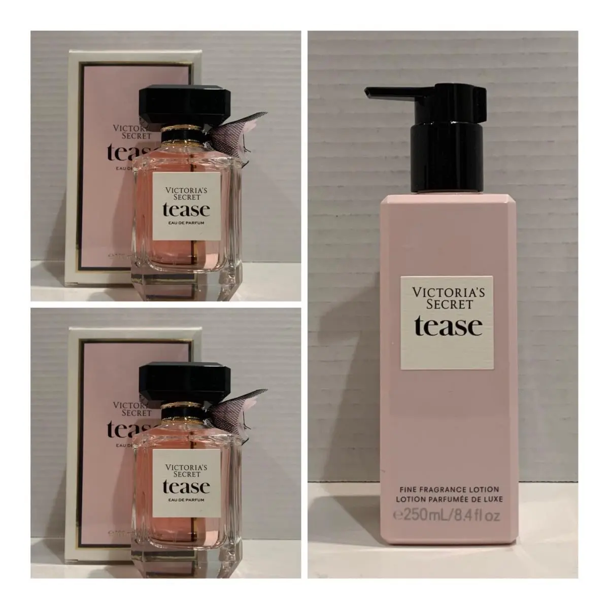 Victoria`s Secret Tease Eau de Parfum 3.4 Fl.oz. 2 and Fragrance Lotion by Victoria's Secret