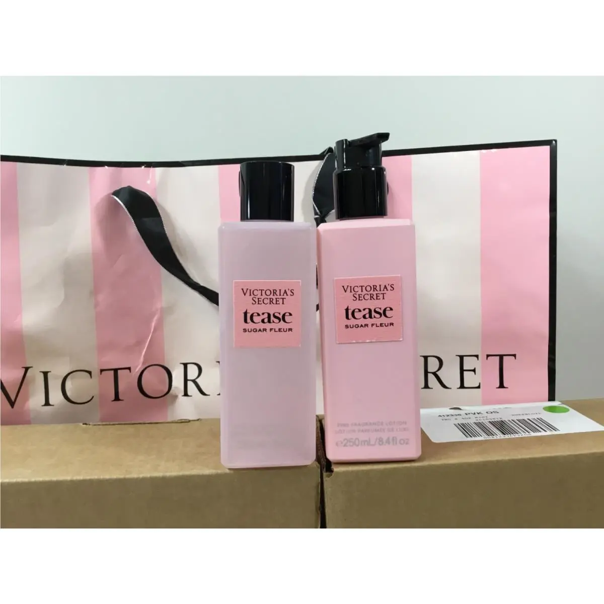 Victoria’s Secret Tease Sugar Fleur Fine Fragrance Body Mist Fine Body Lotion