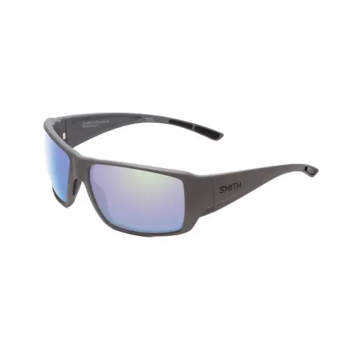 Smith Guides Choice XL Sunglasses in Matte Grey CP Glass Polarized Green Mirror - Frame: Multicolor, Lens: Multicolor